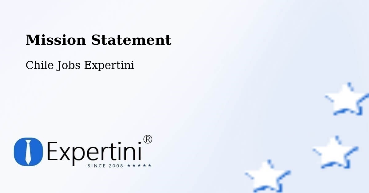 Corporate Mission – Macul - Chile Jobs Expertini