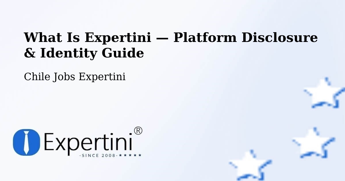 What Is Expertini — Platform Disclosure & Identity Guide – Macul